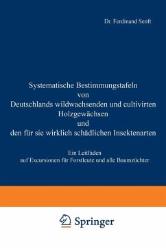 Cover Systematische Bestimmungstafeln von Deutschlands wildwachsenden und cultivirten Holzgewächsen und den für sie wirklich schädlichen Insectenarten (eBook, PDF)