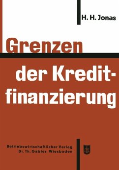 Cover Grenzen der Kreditfinanzierung (eBook, PDF)