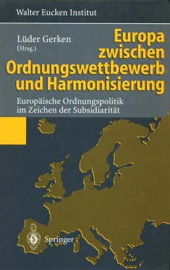 Cover Europa zwischen Ordnungswettbewerb und Harmonisierung (eBook, PDF)