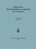 Jahrbuch der Wissenschaftlichen Gesellschaft für Luftfahrt (eBook, PDF)