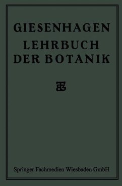 Cover Lehrbuch der Botanik (eBook, PDF)