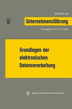 Grundlagen der elektronischen Datenverarbeitung (eBook, PDF) - Jacob, H.