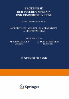 Cover Ergebnisse der Inneren Medizin und Kinderheilkunde (eBook, PDF)