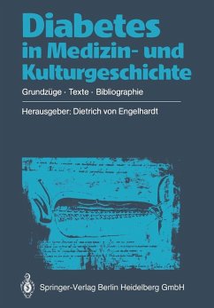 Cover Diabetes in Medizin- und Kulturgeschichte (eBook, PDF)