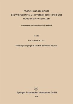 Cover Strömungsvorgänge in künstlich belüfteten Räumen (eBook, PDF)