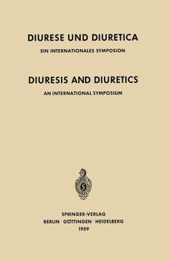 Cover Diuresis and Diuretics / Diurese und Diuretica (eBook, PDF)