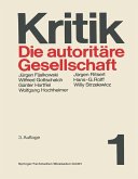 Die autoritäre Gesellschaft (eBook, PDF)