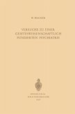 Versuche zu Einer Geisteswissenschaftlich Fundierten Psychiatrie (eBook, PDF)