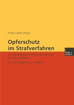 Cover Opferschutz im Strafverfahren (eBook, PDF)