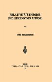 Relativitätstheorie und Erkenntnis Apriori (eBook, PDF)