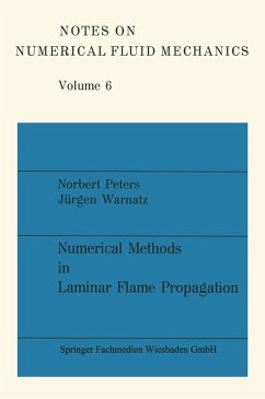 Numerical Methods in Laminar Flame Propagation (eBook, PDF) - Peters, Norbert; Warnatz, Jürgen