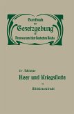 Heer und Kriegsflotte (eBook, PDF)