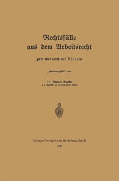 Cover Rechtsfälle aus dem Arbeitsrecht (eBook, PDF)