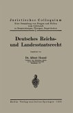 Deutsches Reichs- und Landesstaatsrecht (eBook, PDF)