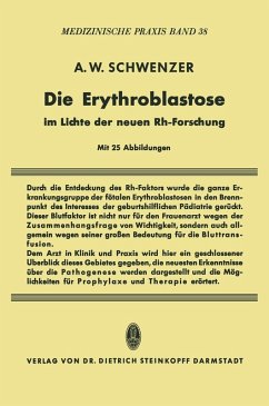 Die Erythroblastose im Lichte der neuen Rh-Forschung (eBook, PDF) - Schwenzer, Adolf W.
