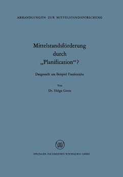 Cover Mittelstandsförderung durch 