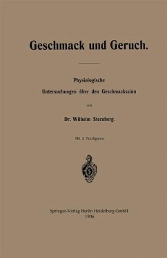Cover Geschmack und Geruch (eBook, PDF)