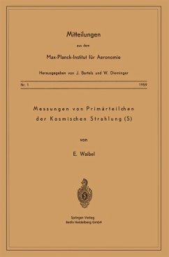 Messung von Primärteilchen der Kosmischen Strahlung (S) (eBook, PDF) - Waibel, Eberhard