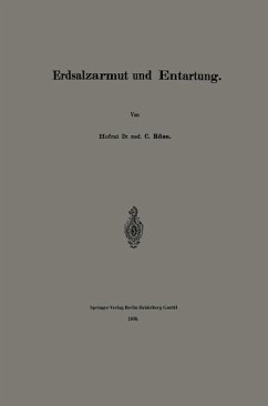 Cover Erdsalzarmut und Entartung (eBook, PDF)