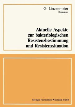 Cover Aktuelle Aspekte zur bakteriologischen Resistenzbestimmung und Resistenzsituation (eBook, PDF)