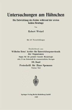 Untersuchungen am Hühnchen (eBook, PDF) - Wetzel, Robert G.