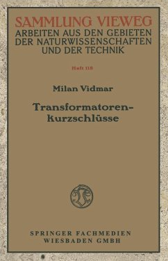 Transformatorenkurzschlüsse (eBook, PDF) - Vidmar, Milan