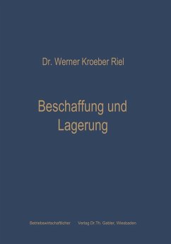 Cover Beschaffung und Lagerung (eBook, PDF)