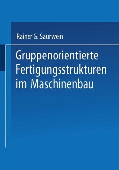 Cover Gruppenorientierte Fertigungsstrukturen im Maschinenbau (eBook, PDF)