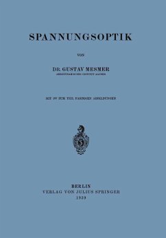 Spannungsoptik (eBook, PDF) - Mesmer, Gustav