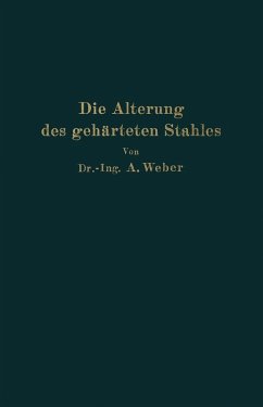 Cover Die natürliche und künstliche Alterung des gehärteten Stahles (eBook, PDF)