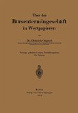 Über das Börsentermingeschäft in Wertpapieren (eBook, PDF)