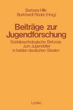 Cover Beiträge zur Jugendforschung (eBook, PDF)