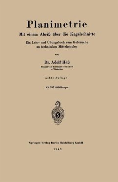 Planimetrie (eBook, PDF) - Hess, Adolf