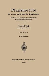 Cover Planimetrie (eBook, PDF)