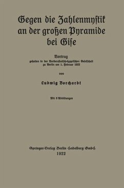Cover Gegen die Zahlenmystik an der großen Pyramide bei Gise (eBook, PDF)