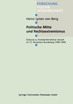 Politische Mitte und Rechtsextremismus (eBook, PDF) - Berg, Heinz Lynen von