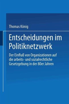 Cover Entscheidungen im Politiknetzwerk (eBook, PDF)