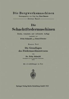 Cover Die Schachtfördermaschinen (eBook, PDF)