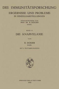 Cover Die Anaphylaxie (eBook, PDF)