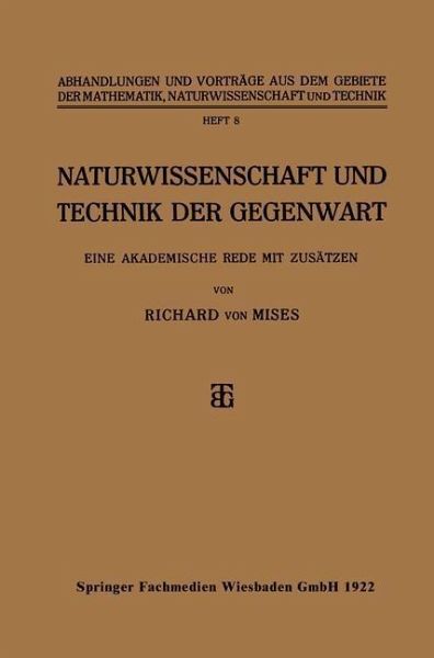 Naturwissenschaft und Technik der Gegenwart (eBook, PDF) Naturwissenschaft und Technik der Gegenwart (eBook, PDF)