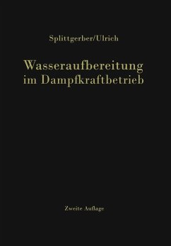 Cover Wasseraufbereitung im Dampfkraftbetrieb (eBook, PDF)
