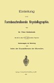 Einleitung in die Formbeschreibende Krystallographie (eBook, PDF)