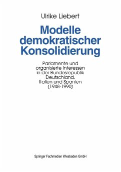 Modelle demokratischer Konsolidierung (eBook, PDF) Cover Modelle demokratischer Konsolidierung (eBook, PDF)