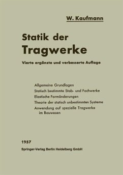 Statik der Tragwerke (eBook, PDF) - Kaufmann, Walther