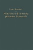 Methoden zur Bestimmung pflanzlicher Wuchsstoffe (eBook, PDF)