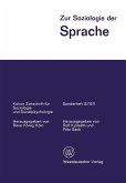 Zur Soziologie der Sprache (eBook, PDF)