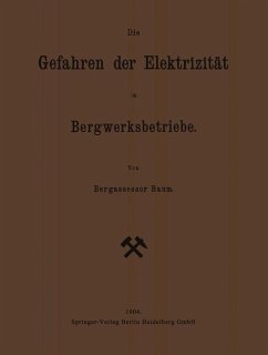 Die Gefahren der Elektrizität im Bergwerksbetriebe (eBook, PDF) - Baum, Georg Friedrich