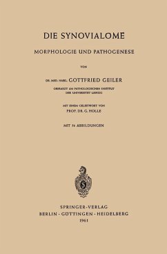 Die Synovialome (eBook, PDF) - Geiler, Gottfried