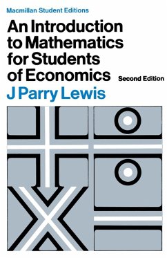 Introduction to Mathematics for Students of Economics (eBook, PDF)