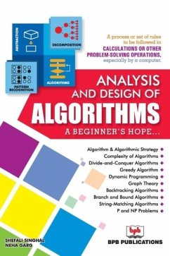 Analysis and Design of Algorithms (eBook, PDF) - Shefali, Singhal